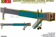 Airport Terminal Passenger Loading Jetway Double Stage Tube Container Style* #OK4002