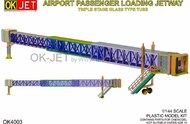 Airport Terminal Passenger Loading Jetway Triple Stage Tube Glass Style* #OK4003