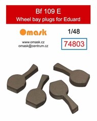  Omask  1/48 Wheel Bay Plugs - Bf.109E (EDU kit) OMK74803