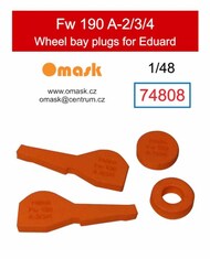 Wheel Bay Plugs - Fw.190A-2 Fw.190A-3 Fw.190A-4 (EDU kit) #OMK74808