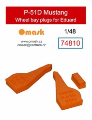 Wheel Bay Plugs - P-51D Mustang (EDU kit) #OMK74810