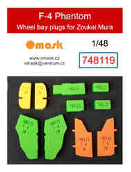 Wheel Bay Plugs - F-4 Phantom II (ZKM kit) OMK748119
