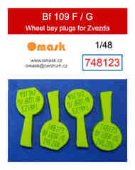 Wheel Bay Plugs - Bf.109G Bf.109F (ZVE kit) OMK748123
