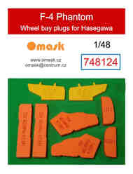 Wheel Bay Plugs - F-4 Phantom II (HAS kit) OMK748124
