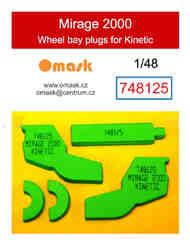 Wheel Bay Plugs - Mirage 2000 (KIN kit) OMK748125