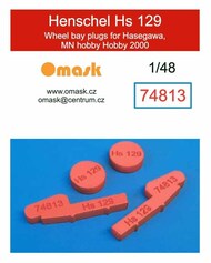 Wheel Bay Plugs - Hs.129 (HAS/H2K kit) #OMK74813