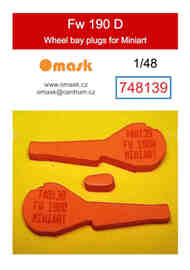 Wheel Bay Plugs - Fw.190D (MIA kit) #OMK748139