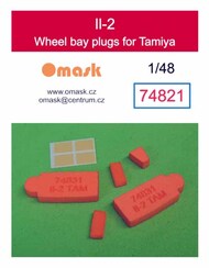 Wheel Bay Plugs - IL-2 Stormovik (TAM kit) #OMK74821