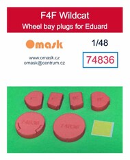 Wheel Bay Plugs - F4F Wildcat (EDU kit) #OMK74836