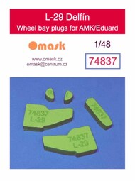 Wheel Bay Plugs - L-29 Delfin (AMK/EDU kit) #OMK74837