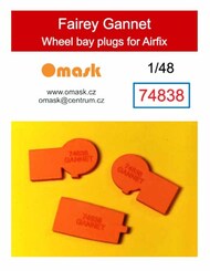 Wheel Bay Plugs - Fairey Gannet (AFX kit) #OMK74838