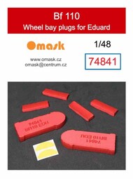 Wheel Bay Plugs - Bf.110 (EDU kit) #OMK74841