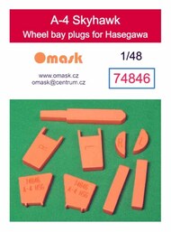 Wheel Bay Plugs - A-4 Skyhawk (HAS kit) #OMK74846