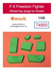 Wheel Bay Plugs - F-5 Freedom Fighter (KIN kit) #OMK74850