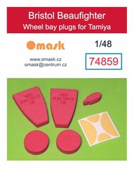 Wheel Bay Plugs - Bristol Beaufighter (TAM kit) #OMK74859