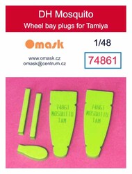 Wheel Bay Plugs - DH Mosquito (TAM kit) #OMK74861