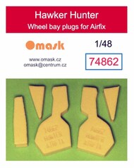 Wheel Bay Plugs - Hawker Hunter (AFX kit) #OMK74862