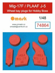 Wheel Bay Plugs - Mig-17F Fresco / PLAAF J-5 (HBS/EDU kit) #OMK74864