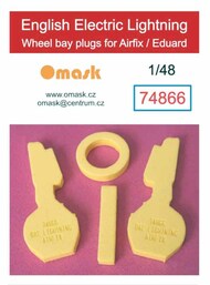 Wheel Bay Plugs - EE Lightning (AFX/EDU kit) #OMK74866