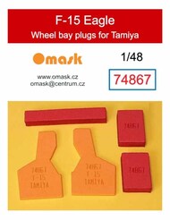 Wheel Bay Plugs - F-15 Eagle (TAM kit) #OMK74867