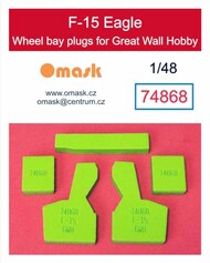 Wheel Bay Plugs - F-15 Eagle (GWH kit) #OMK74868