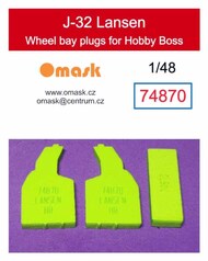 Wheel Bay Plugs - J-32 Lansen (HBS kit) #OMK74870