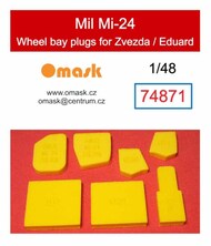 Wheel Bay Plugs - Mi-24 Hind (EDU/ZVE kit) #OMK74871