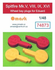 Wheel Bay Plugs - Spitfire Mk.V/VIII/XVI (EDU kit) #OMK74873