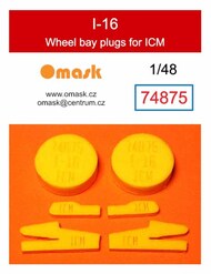 Wheel Bay Plugs - I-16 (ICM kit) #OMK74875