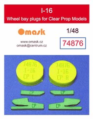 Wheel Bay Plugs - I-16 (CLP kit) #OMK74876