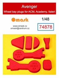 Wheel Bay Plugs - TBF TBM Avenger (ACA/ITA/ACM kit) #OMK74878