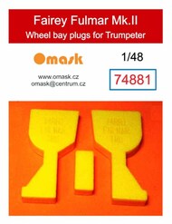 Wheel Bay Plugs - Fulmar Mk.II (TRP kit) #OMK74881