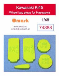 Wheel Bay Plugs - Ki-45 Toryu (HAS kit) #OMK74888