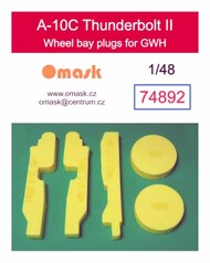 Wheel Bay Plugs - A-10C Thunderbolt II (GWH kit) #OMK74892