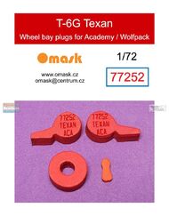Wheel Bay Plugs - T-6G Texan (ACA/WPD kit) #OMK77252