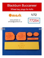 Wheel Bay Plugs - Blackburn Buccaneer (AFX kit) #OMK77254