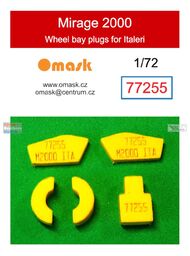 Wheel Bay Plugs - Mirage 2000 (ITA kit) #OMK77255