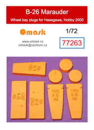 Wheel Bay Plugs - B-26 Marauder (HAS/H2K kit) #OMK77263