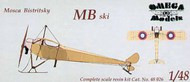Mosca Bistriksky MB two seat Soviet version with skis. #OMG48026