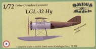  Omega-K Models  1/72 Loire Gourdou Leseurre LGL-32 Hy floatplane OMG72324