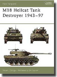  Osprey Publications  Books New Vanguard: M-18 Hellcat Tank Destroyer OSPNVG97