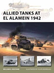  Osprey Publications  Books Vanguard: Allied Tanks at El Alamein 1942 OSPV321