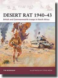 Osprey Publications  Books Warrior: Desert Rat 1940-43 - British Commonwealth Troops in North Africa OSPWAR160