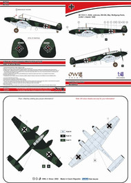 Messerschmitt Bf.110C (W. Falck) 2N+GK (ZG 1) #OWLDA48004