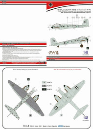 Owl Decals  1/48 Junkers Ju.88G-6 (Ney) D5+AF (IV./NJG 3) OWLDA48005