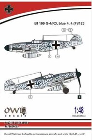  Owl Decals  1/48 Messerschmitt Bf.109G-4/R3 Blue 4 reconnaissance OWLDS4833