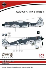  Owl Decals  1/72 Focke-Wulf Fw.190A-5 NJG 5 OWLDS7213