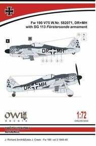 Owl Decals  1/72 Focke-Wulf Fw.190F-8 SG 113 armament OWLDS7235