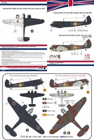 Bristol Blenheim Mk.I NF Part II ROoX (Kells) or VGoB with AI Mk.III #OWLDS7277