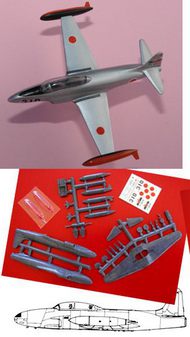  OzMods  1/144 Lockheed T-33 Shooting Star Decals USAF and Japan OZ14404